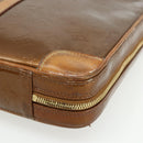 LOUIS VUITTON Monogram Vernis Van Damme Hand Bag Bronze M91125 LV Auth ti3865-8