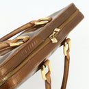 LOUIS VUITTON Monogram Vernis Van Damme Hand Bag Bronze M91125 LV Auth ti3865-6
