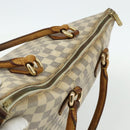 LOUIS VUITTON Damier Azur Saleya MM Tote Bag N51185 LV Auth ti3866-6