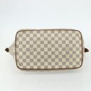 LOUIS VUITTON Damier Azur Saleya MM Tote Bag N51185 LV Auth ti3866-9