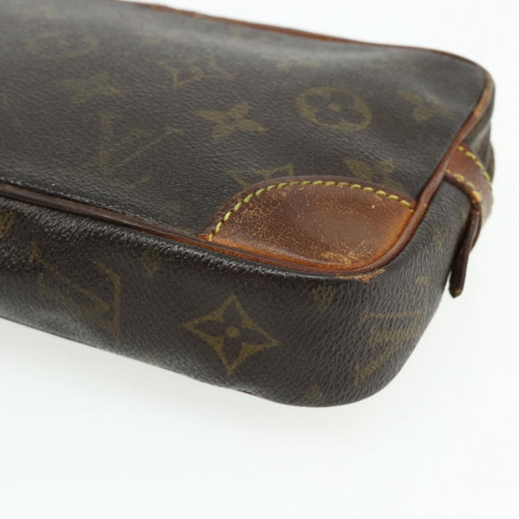 LOUIS VUITTON Monogram Marly Dragonne PM Clutch Bag M51827 LV Auth ti3868