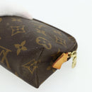 LOUIS VUITTON Monogram Pochette Cosmetic PM Pouch M43998 LV Auth ti3869-15