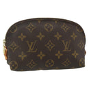 LOUIS VUITTON Monogram Pochette Cosmetic PM Pouch M43998 LV Auth ti3869-1
