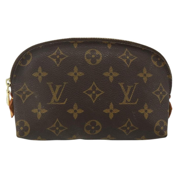 LOUIS VUITTON Monogram Pochette Cosmetic PM Pouch M43998 LV Auth ti3869