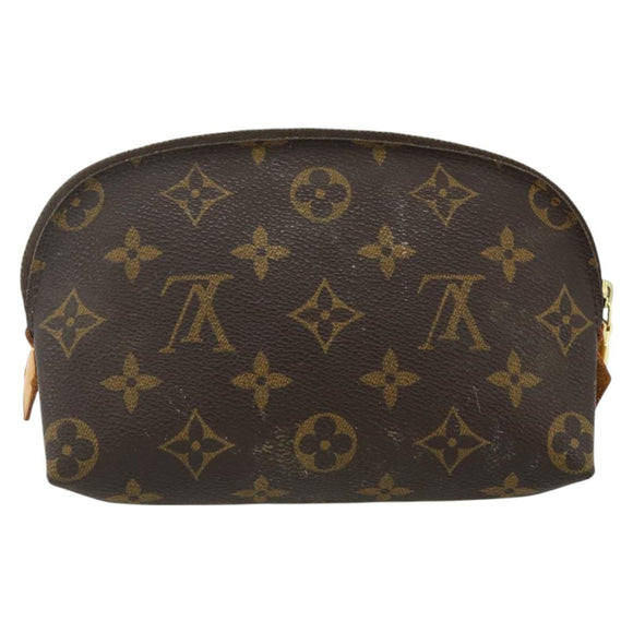 LOUIS VUITTON Monogram Pochette Cosmetic PM Pouch M43998 LV Auth ti3869