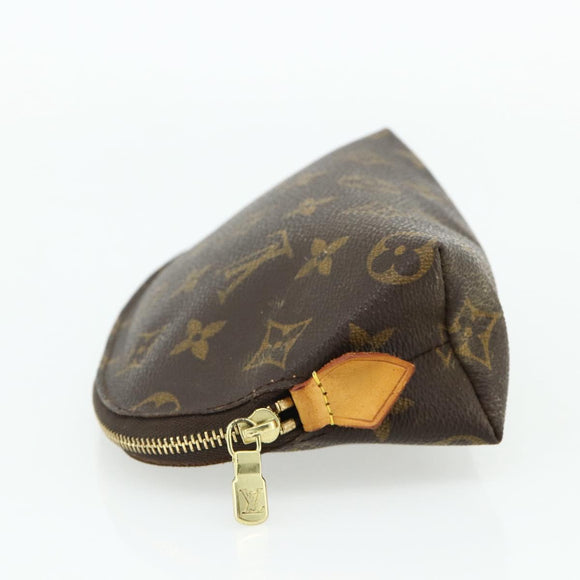 LOUIS VUITTON Monogram Pochette Cosmetic PM Pouch M43998 LV Auth ti3869