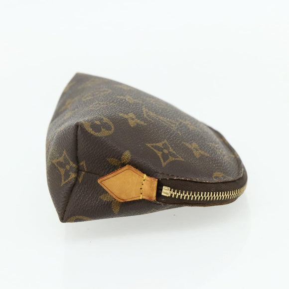 LOUIS VUITTON Monogram Pochette Cosmetic PM Pouch M43998 LV Auth ti3869