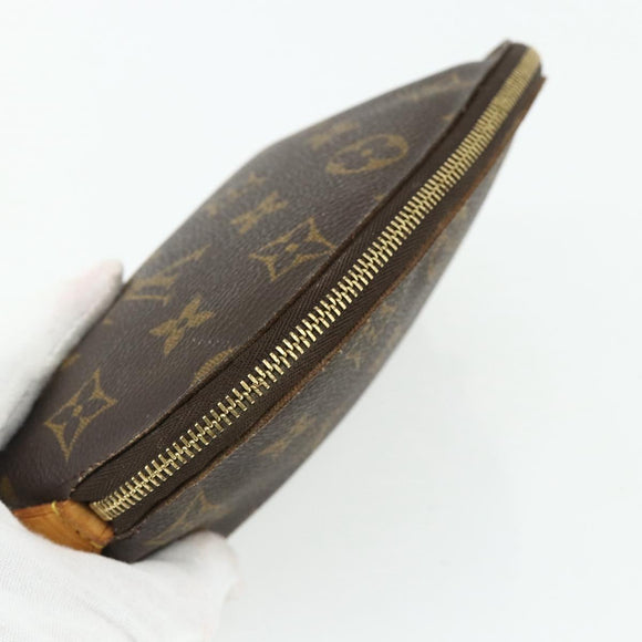 LOUIS VUITTON Monogram Pochette Cosmetic PM Pouch M43998 LV Auth ti3869