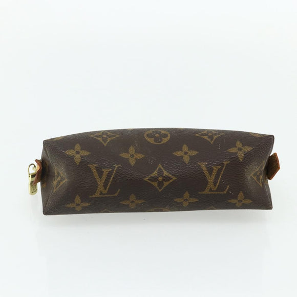 LOUIS VUITTON Monogram Pochette Cosmetic PM Pouch M43998 LV Auth ti3869