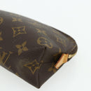 LOUIS VUITTON Monogram Pochette Cosmetic PM Pouch M43998 LV Auth ti3869-7