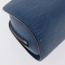LOUIS VUITTON Epi Dauphine PM Pouch Blue M48445 LV Auth ti3870-15