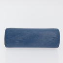 LOUIS VUITTON Epi Dauphine PM Pouch Blue M48445 LV Auth ti3870-6