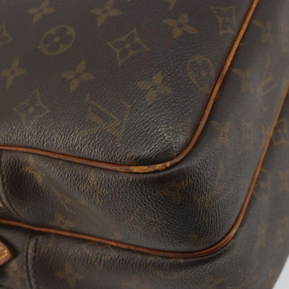 LOUIS VUITTON Monogram Reporter GM Shoulder Bag M45252 LV Auth ti3871