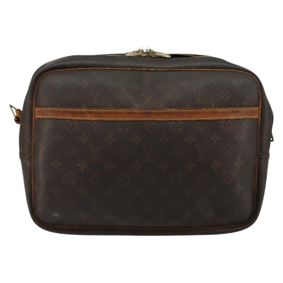 LOUIS VUITTON Monogram Reporter GM Shoulder Bag M45252 LV Auth ti3871