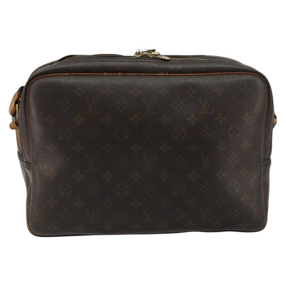 LOUIS VUITTON Monogram Reporter GM Shoulder Bag M45252 LV Auth ti3871