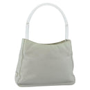 PRADA Hand Bag Nylon Baby Blue Clear Auth ti3873-1