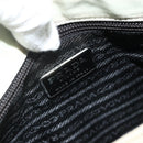 PRADA Hand Bag Nylon Baby Blue Clear Auth ti3873-10