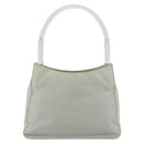 PRADA Hand Bag Nylon Baby Blue Clear Auth ti3873-13
