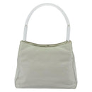 PRADA Hand Bag Nylon Baby Blue Clear Auth ti3873-2