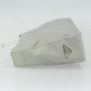 PRADA Hand Bag Nylon Baby Blue Clear Auth ti3873-3
