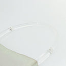 PRADA Hand Bag Nylon Baby Blue Clear Auth ti3873-8