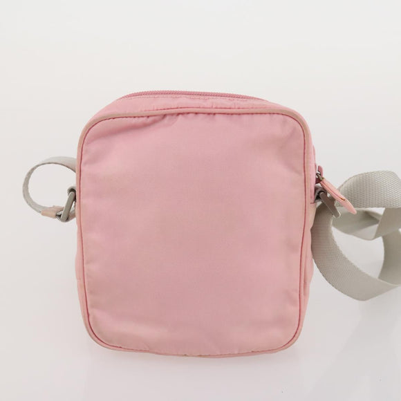PRADA Sports Hand Bag Nylon 3 Set Black Pink khaki Auth ti3874