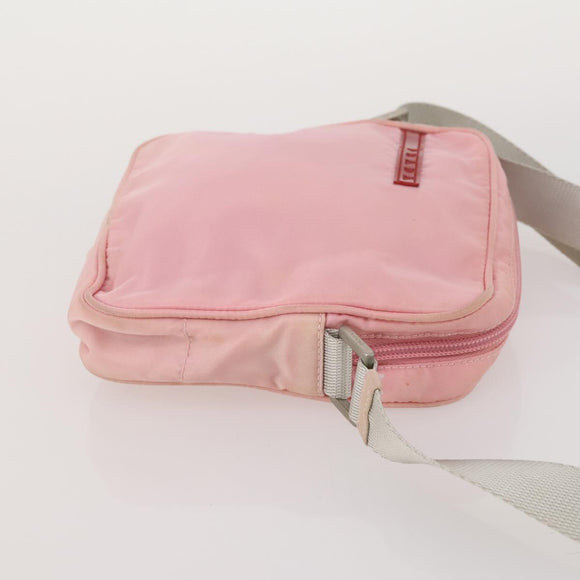 PRADA Sports Hand Bag Nylon 3 Set Black Pink khaki Auth ti3874