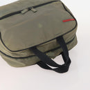 PRADA Sports Hand Bag Nylon 3 Set Black Pink khaki Auth ti3874-5