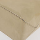 LOUIS VUITTON Monogram Vernis Reade PM Hand Bag Beige M91144 LV Auth ti3878-14