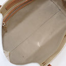 LOUIS VUITTON Monogram Vernis Reade PM Hand Bag Beige M91144 LV Auth ti3878-11