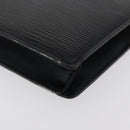 LOUIS VUITTON Epi Trousse 15 Pouch Black M48502 LV Auth ti3882-16