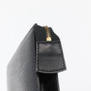 LOUIS VUITTON Epi Trousse 15 Pouch Black M48502 LV Auth ti3882-9