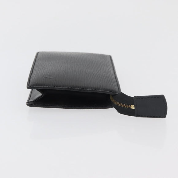 LOUIS VUITTON Epi Trousse 15 Pouch Black M48502 LV Auth ti3882