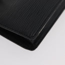 LOUIS VUITTON Epi Trousse 15 Pouch Black M48502 LV Auth ti3882-7