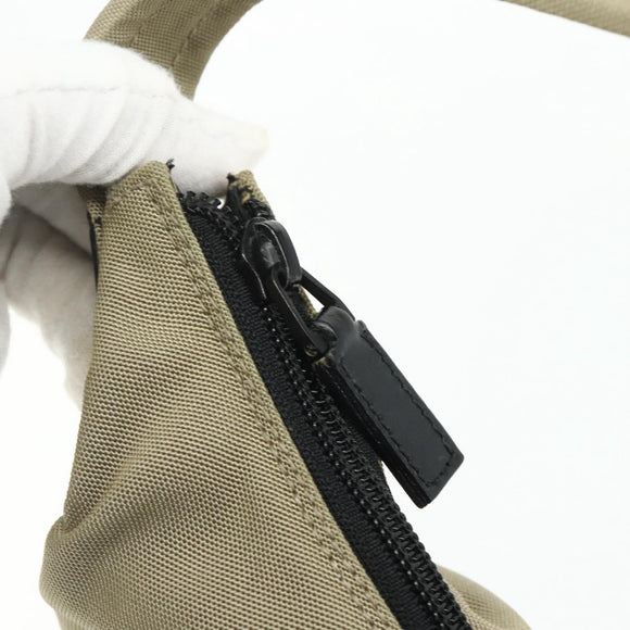GUCCI Shoulder Bag Nylon Beige 001 3380 1705 Auth ti3889