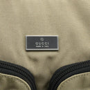 GUCCI Shoulder Bag Nylon Beige 001 3380 1705 Auth ti3889-15