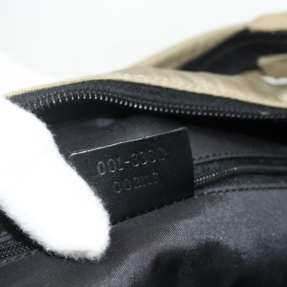 GUCCI Shoulder Bag Nylon Beige 001 3380 1705 Auth ti3889