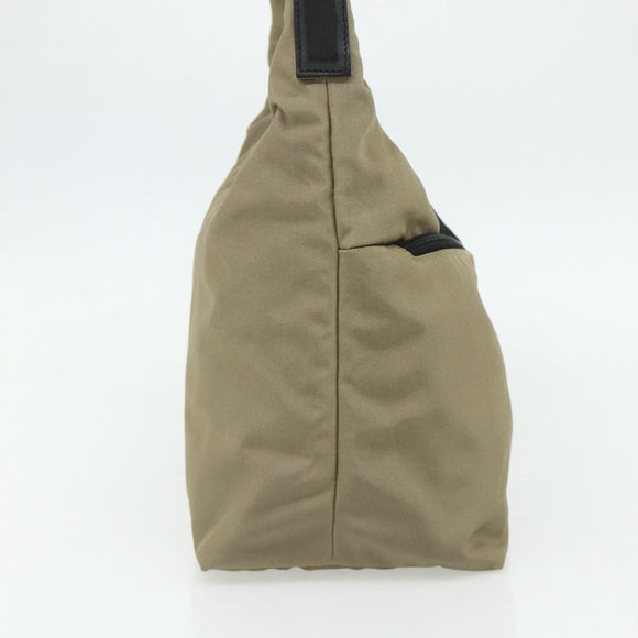 GUCCI Shoulder Bag Nylon Beige 001 3380 1705 Auth ti3889