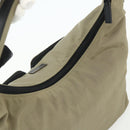 GUCCI Shoulder Bag Nylon Beige 001 3380 1705 Auth ti3889-6