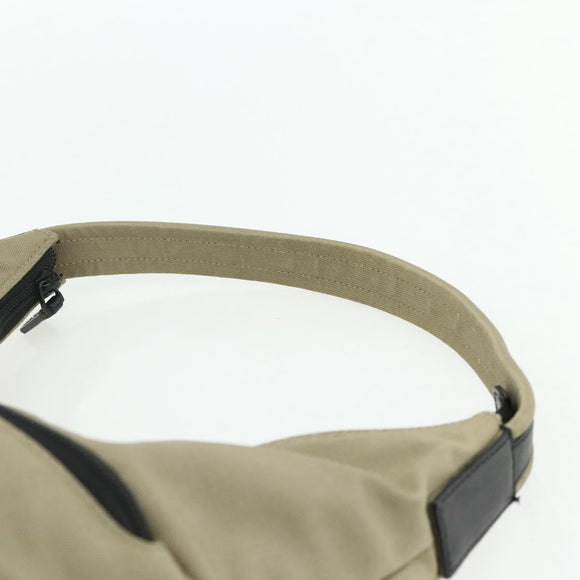 GUCCI Shoulder Bag Nylon Beige 001 3380 1705 Auth ti3889