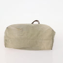FENDI Pecan Canvas Hand Bag Nylon PVC 4 Set Brown Black Auth ti3892-12