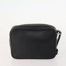 BURBERRY Nova Check Pouch Canvas Leather 3 Set Beige Black Auth ti3893-3