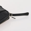 BURBERRY Nova Check Pouch Canvas Leather 3 Set Beige Black Auth ti3893-6