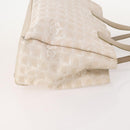 CHANEL New Travel Line Tote Bag Nylon 2 Set Beige CC Auth ti3894-4