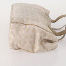 CHANEL New Travel Line Tote Bag Nylon 2 Set Beige CC Auth ti3895-4