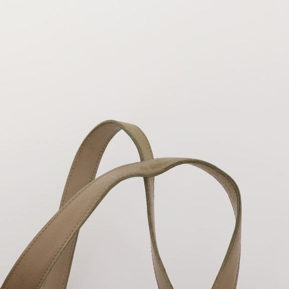 CHANEL New Travel Line Tote Bag Nylon 2 Set Beige CC Auth ti3895