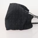 CHANEL New Travel Line Tote Bag Nylon 3 Set Black CC Auth ti3897-11