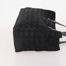 CHANEL New Travel Line Tote Bag Nylon 3 Set Black CC Auth ti3897-18