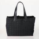 CHANEL New Travel Line Tote Bag Nylon 3 Set Black CC Auth ti3897-3