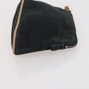 HERMES Tote Bag Canvas 4 Set Gray Black Auth ti3899-22